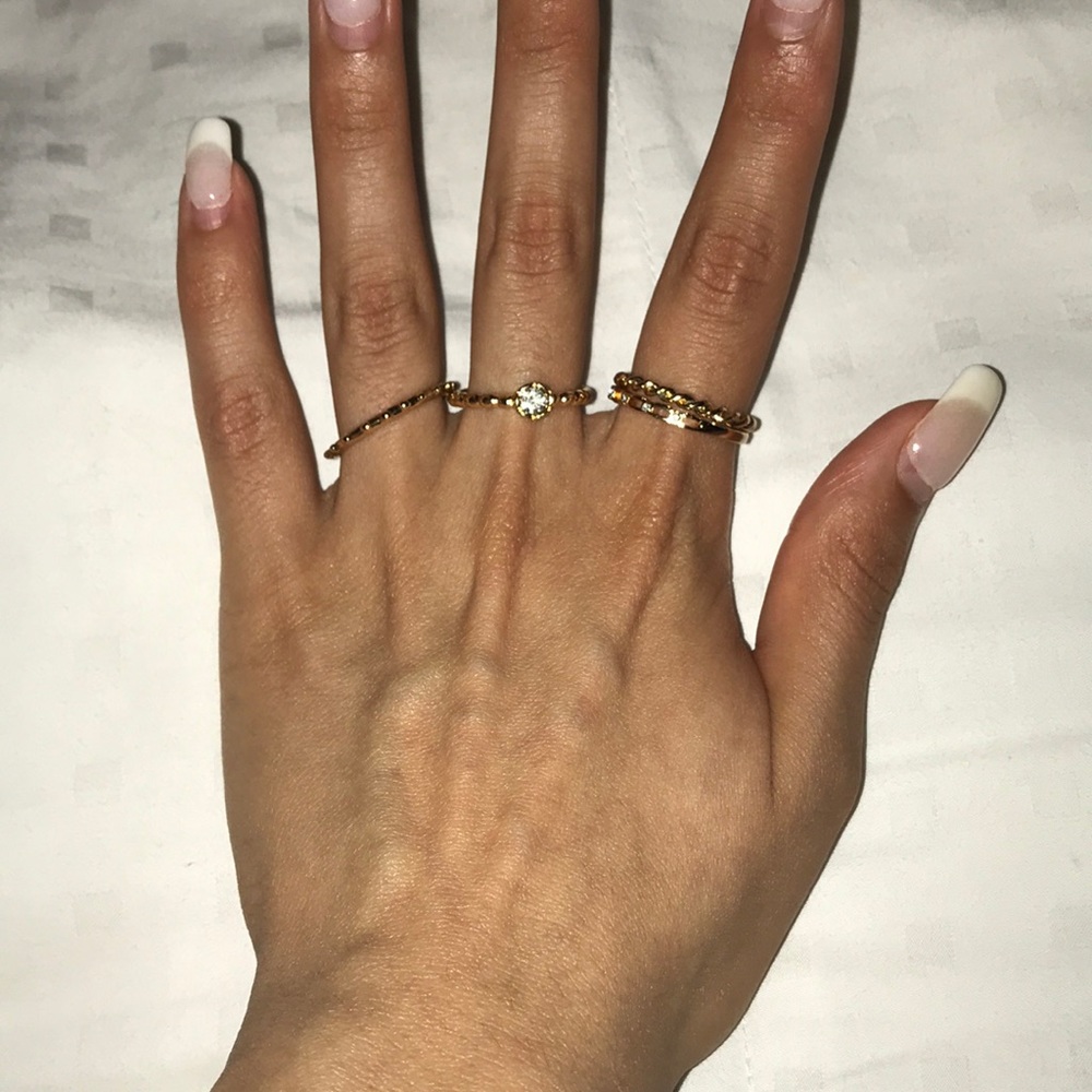 Golden Rings Set - Picture 6 of 6